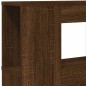 vidaXL LED-Kopfteil Braun Eichen-Optik 200x18,5x103,5 cm Holzwerkstoff vidaXL LED-Kopfteil Braun Eichen-Optik 200x18,5x103,5 cm Holzwerkstoff