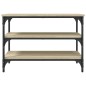 vidaXL Schuhbank Sonoma-Eiche 70x38,5x49 cm Holzwerkstoff vidaXL Schuhbank Sonoma-Eiche 70x38,5x49 cm Holzwerkstoff