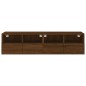 vidaXL TV-Wandschränke 2 Stk. Braun Eiche-Optik 60x30x30 cm vidaXL TV-Wandschränke 2 Stk. Braun Eiche-Optik 60x30x30 cm