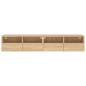 vidaXL TV-Wandschränke 2 Stk. Sonoma-Eiche 80x30x30 cm Holzwerkstoff vidaXL TV-Wandschränke 2 Stk. Sonoma-Eiche 80x30x30 cm Holzwerkstoff