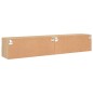 vidaXL TV-Wandschränke 2 Stk. Sonoma-Eiche 80x30x30 cm Holzwerkstoff vidaXL TV-Wandschränke 2 Stk. Sonoma-Eiche 80x30x30 cm Holzwerkstoff