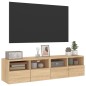 vidaXL TV-Wandschränke 2 Stk. Sonoma-Eiche 60x30x30 cm Holzwerkstoff vidaXL TV-Wandschränke 2 Stk. Sonoma-Eiche 60x30x30 cm Holzwerkstoff