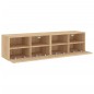 vidaXL TV-Wandschränke 2 Stk. Sonoma-Eiche 60x30x30 cm Holzwerkstoff vidaXL TV-Wandschränke 2 Stk. Sonoma-Eiche 60x30x30 cm Holzwerkstoff