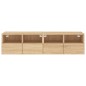 vidaXL TV-Wandschränke 2 Stk. Sonoma-Eiche 60x30x30 cm Holzwerkstoff vidaXL TV-Wandschränke 2 Stk. Sonoma-Eiche 60x30x30 cm Holzwerkstoff