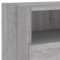 vidaXL TV-Wandschrank Grau Sonoma 80x30x30 cm Holzwerkstoff vidaXL TV-Wandschrank Grau Sonoma 80x30x30 cm Holzwerkstoff