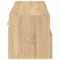 vidaXL TV-Wandschrank Sonoma-Eiche 100x30x30 cm Holzwerkstoff vidaXL TV-Wandschrank Sonoma-Eiche 100x30x30 cm Holzwerkstoff