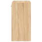 vidaXL TV-Wandschränke 2 Stk. Sonoma-Eiche 40,5x30x60 cm Holzwerkstoff vidaXL TV-Wandschränke 2 Stk. Sonoma-Eiche 40,5x30x60 cm Holzwerkstoff