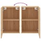 vidaXL TV-Wandschränke 2 Stk. Sonoma-Eiche 40,5x30x60 cm Holzwerkstoff vidaXL TV-Wandschränke 2 Stk. Sonoma-Eiche 40,5x30x60 cm Holzwerkstoff