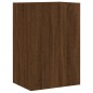 vidaXL TV-Wandschrank Braun Eiche-Optik 40,5x30x60 cm Holzwerkstoff
