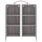 vidaXL TV-Wandschrank Grau Sonoma 40,5x30x90 cm Holzwerkstoff vidaXL TV-Wandschrank Grau Sonoma 40,5x30x90 cm Holzwerkstoff