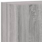 vidaXL TV-Wandschrank Grau Sonoma 40,5x30x90 cm Holzwerkstoff vidaXL TV-Wandschrank Grau Sonoma 40,5x30x90 cm Holzwerkstoff