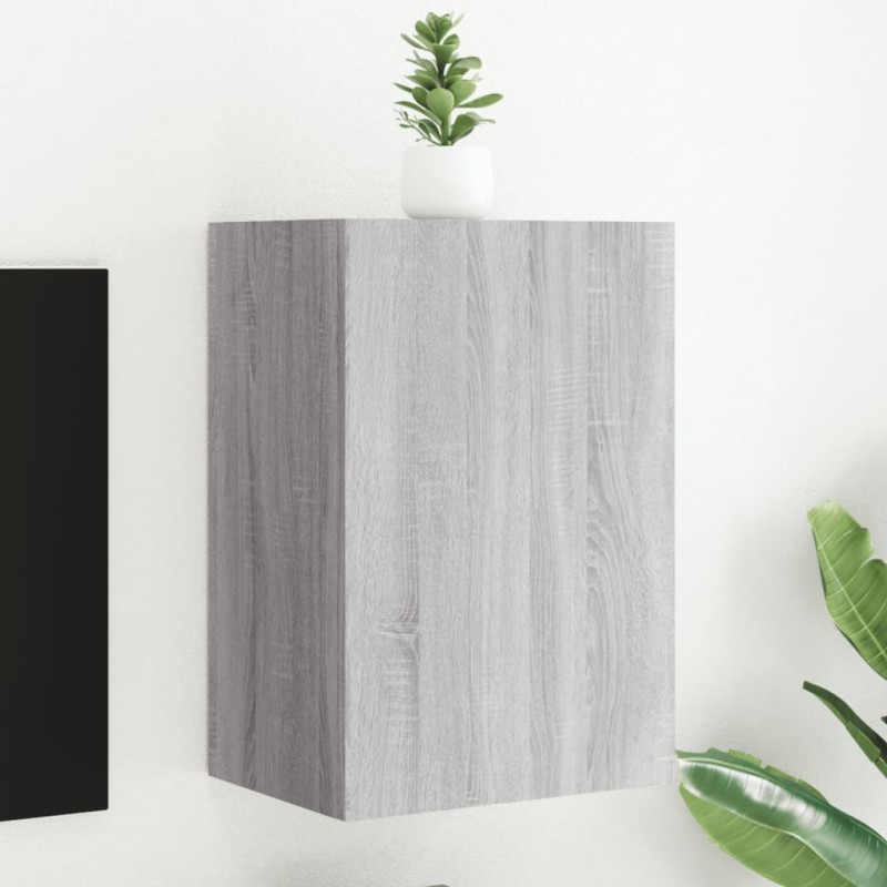 vidaXL TV-Wandschrank Grau Sonoma 40,5x30x60 cm Holzwerkstoff vidaXL TV-Wandschrank Grau Sonoma 40,5x30x60 cm Holzwerkstoff