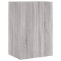 vidaXL TV-Wandschrank Grau Sonoma 40,5x30x60 cm Holzwerkstoff vidaXL TV-Wandschrank Grau Sonoma 40,5x30x60 cm Holzwerkstoff
