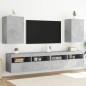 vidaXL TV-Wandschränke 2 Stk. Betongrau 40,5x30x60 cm Holzwerkstoff vidaXL TV-Wandschränke 2 Stk. Betongrau 40,5x30x60 cm Holzwerkstoff