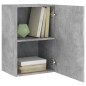 vidaXL TV-Wandschränke 2 Stk. Betongrau 40,5x30x60 cm Holzwerkstoff vidaXL TV-Wandschränke 2 Stk. Betongrau 40,5x30x60 cm Holzwerkstoff
