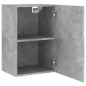 vidaXL TV-Wandschränke 2 Stk. Betongrau 40,5x30x60 cm Holzwerkstoff vidaXL TV-Wandschränke 2 Stk. Betongrau 40,5x30x60 cm Holzwerkstoff