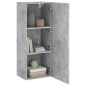 vidaXL TV-Wandschrank Betongrau 40,5x30x102 cm Holzwerkstoff vidaXL TV-Wandschrank Betongrau 40,5x30x102 cm Holzwerkstoff