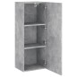 vidaXL TV-Wandschrank Betongrau 40,5x30x102 cm Holzwerkstoff vidaXL TV-Wandschrank Betongrau 40,5x30x102 cm Holzwerkstoff