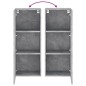 vidaXL TV-Wandschrank Betongrau 40,5x30x102 cm Holzwerkstoff vidaXL TV-Wandschrank Betongrau 40,5x30x102 cm Holzwerkstoff
