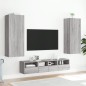 vidaXL TV-Wandschrank Grau Sonoma 40,5x30x102 cm Holzwerkstoff vidaXL TV-Wandschrank Grau Sonoma 40,5x30x102 cm Holzwerkstoff
