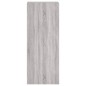 vidaXL TV-Wandschrank Grau Sonoma 40,5x30x102 cm Holzwerkstoff vidaXL TV-Wandschrank Grau Sonoma 40,5x30x102 cm Holzwerkstoff