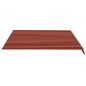vidaXL Markisenbespannung Orange und Braun 4,5x3,5 m vidaXL Markisenbespannung Orange und Braun 4,5x3,5 m