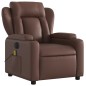 vidaXL Massagesessel Elektrisch Braun Kunstleder vidaXL Massagesessel Elektrisch Braun Kunstleder