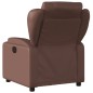 vidaXL Massagesessel Elektrisch Braun Kunstleder vidaXL Massagesessel Elektrisch Braun Kunstleder