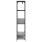 vidaXL Kleiderständer mit Schubladen Grau Sonoma 100x40x180 cm vidaXL Kleiderständer mit Schubladen Grau Sonoma 100x40x180 cm