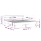 vidaXL Bettgestell mit Kopfteil Sonoma-Eiche 160x200 cm Holzwerkstoff vidaXL Bettgestell mit Kopfteil Sonoma-Eiche 160x200 cm Holzwerkstoff