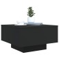 vidaXL Couchtisch Schwarz 55x55x31 cm Holzwerkstoff vidaXL Couchtisch Schwarz 55x55x31 cm Holzwerkstoff