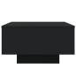 vidaXL Couchtisch Schwarz 55x55x31 cm Holzwerkstoff vidaXL Couchtisch Schwarz 55x55x31 cm Holzwerkstoff