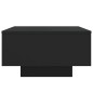 vidaXL Couchtisch mit LED-Leuchten Schwarz 55x55x31 cm vidaXL Couchtisch mit LED-Leuchten Schwarz 55x55x31 cm