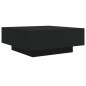 vidaXL Couchtisch Schwarz 80x80x31 cm Holzwerkstoff vidaXL Couchtisch Schwarz 80x80x31 cm Holzwerkstoff