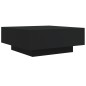 vidaXL Couchtisch Schwarz 80x80x31 cm Holzwerkstoff vidaXL Couchtisch Schwarz 80x80x31 cm Holzwerkstoff