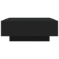 vidaXL Couchtisch mit LED-Leuchten Schwarz 80x80x31 cm vidaXL Couchtisch mit LED-Leuchten Schwarz 80x80x31 cm