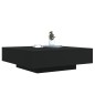 vidaXL Couchtisch Schwarz 100x100x31 cm Holzwerkstoff vidaXL Couchtisch Schwarz 100x100x31 cm Holzwerkstoff
