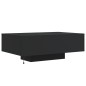 vidaXL Couchtisch mit LED-Leuchten Schwarz 85x55x31 cm vidaXL Couchtisch mit LED-Leuchten Schwarz 85x55x31 cm