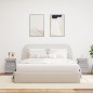 vidaXL Nachttische mit LED-Leuchten 2 Stk. Grau Sonoma 35x39x55 cm vidaXL Nachttische mit LED-Leuchten 2 Stk. Grau Sonoma 35x39x55 cm