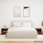 vidaXL Nachttische mit LED-Leuchten 2 Stk. Braun Eiche 50x40x45 cm vidaXL Nachttische mit LED-Leuchten 2 Stk. Braun Eiche 50x40x45 cm