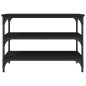 vidaXL Schuhbank Schwarz 70x38,5x49 cm Holzwerkstoff vidaXL Schuhbank Schwarz 70x38,5x49 cm Holzwerkstoff