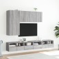 vidaXL TV-Wandschrank Grau Sonoma 60x30x30 cm Holzwerkstoff vidaXL TV-Wandschrank Grau Sonoma 60x30x30 cm Holzwerkstoff