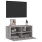 vidaXL TV-Wandschrank Grau Sonoma 60x30x30 cm Holzwerkstoff vidaXL TV-Wandschrank Grau Sonoma 60x30x30 cm Holzwerkstoff