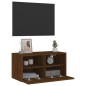 vidaXL TV-Wandschrank Braun Eiche-Optik 60x30x30 cm Holzwerkstoff vidaXL TV-Wandschrank Braun Eiche-Optik 60x30x30 cm Holzwerkstoff