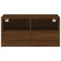 vidaXL TV-Wandschrank Braun Eiche-Optik 60x30x30 cm Holzwerkstoff vidaXL TV-Wandschrank Braun Eiche-Optik 60x30x30 cm Holzwerkstoff