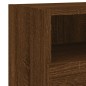 vidaXL TV-Wandschrank Braun Eiche-Optik 60x30x30 cm Holzwerkstoff vidaXL TV-Wandschrank Braun Eiche-Optik 60x30x30 cm Holzwerkstoff