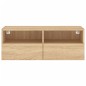 vidaXL TV-Wandschrank Sonoma-Eiche 80x30x30 cm Holzwerkstoff vidaXL TV-Wandschrank Sonoma-Eiche 80x30x30 cm Holzwerkstoff