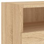 vidaXL TV-Wandschrank Sonoma-Eiche 80x30x30 cm Holzwerkstoff vidaXL TV-Wandschrank Sonoma-Eiche 80x30x30 cm Holzwerkstoff