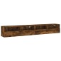 vidaXL TV-Wandschränke 2 Stk. Räuchereiche 100x30x30 cm Holzwerkstoff vidaXL TV-Wandschränke 2 Stk. Räuchereiche 100x30x30 cm Holzwerkstoff