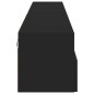 vidaXL TV-Wandschränke 2 Stk. Schwarz 100x30x30 cm Holzwerkstoff vidaXL TV-Wandschränke 2 Stk. Schwarz 100x30x30 cm Holzwerkstoff